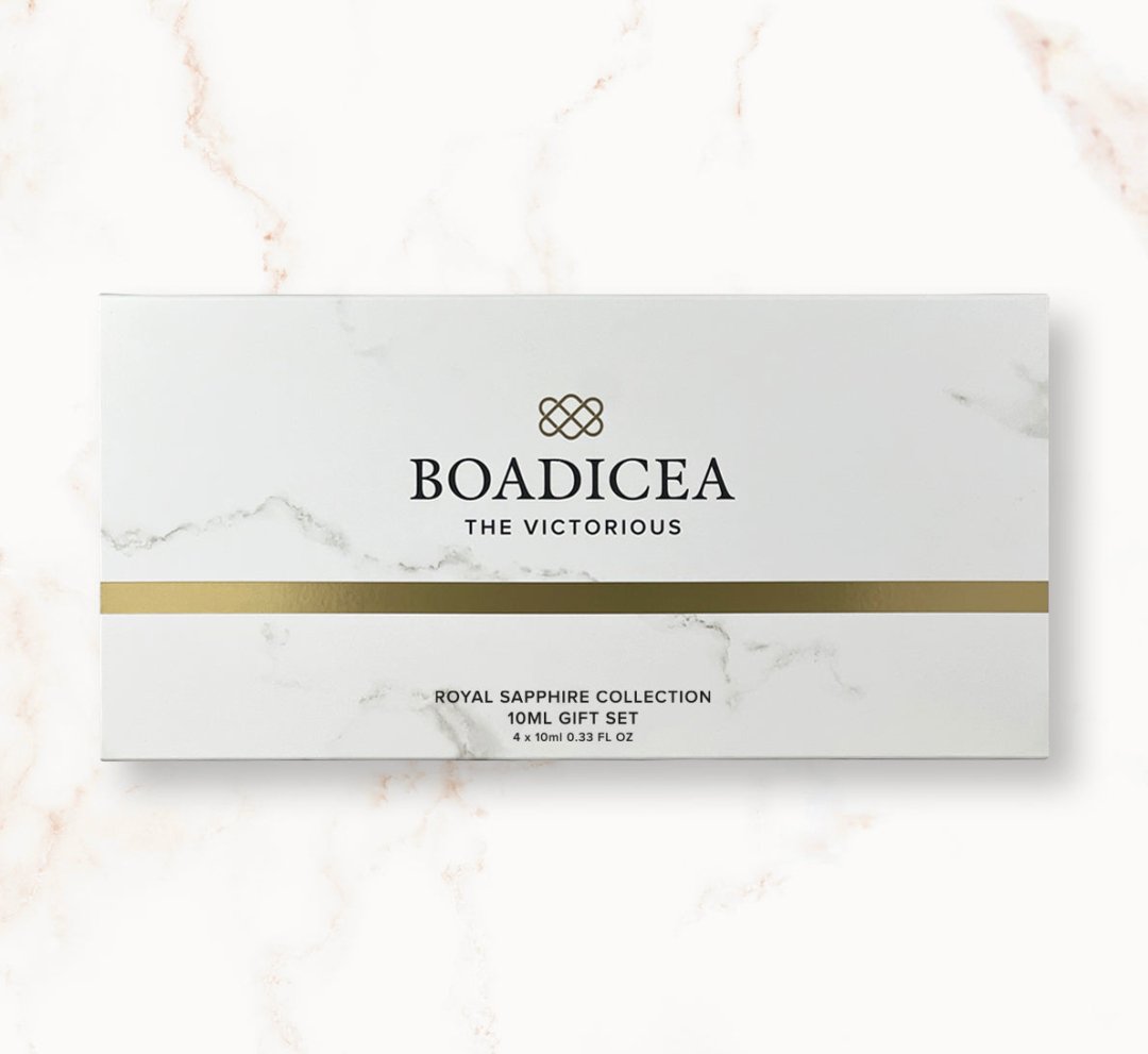 Boadicea the Victorious Royal Sapphires Collection 4 x 10 ml gift box