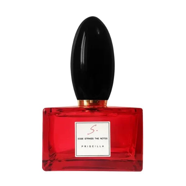 Esse Strikes The Notes Priscilla Eau de Parfum 100 ml red bottle