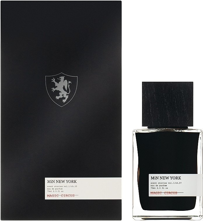 MiN New York Magic Circus bottle and box MiN New York Magic Circus bottle and box